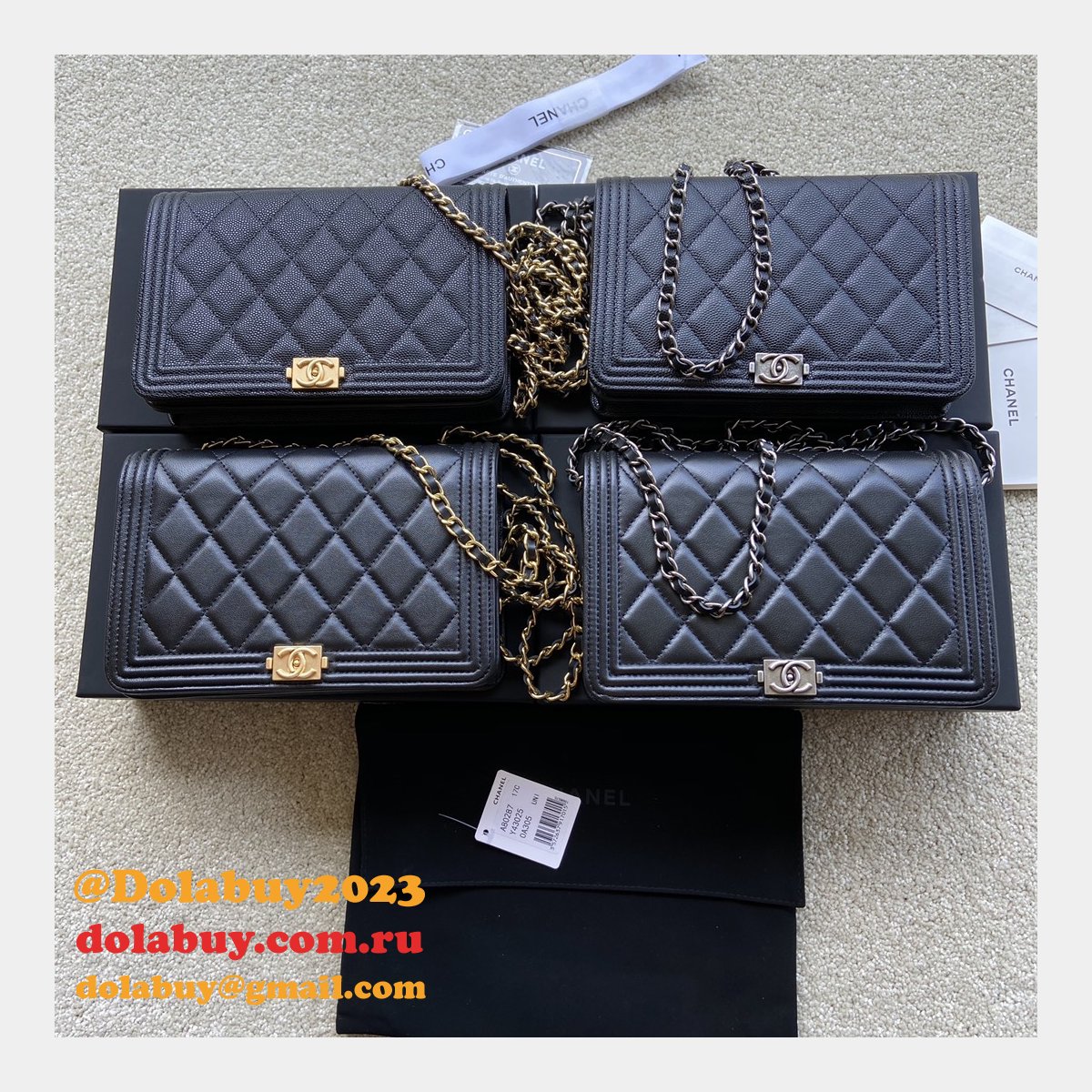 Wholesale CC the boy clamshell bag A80287
