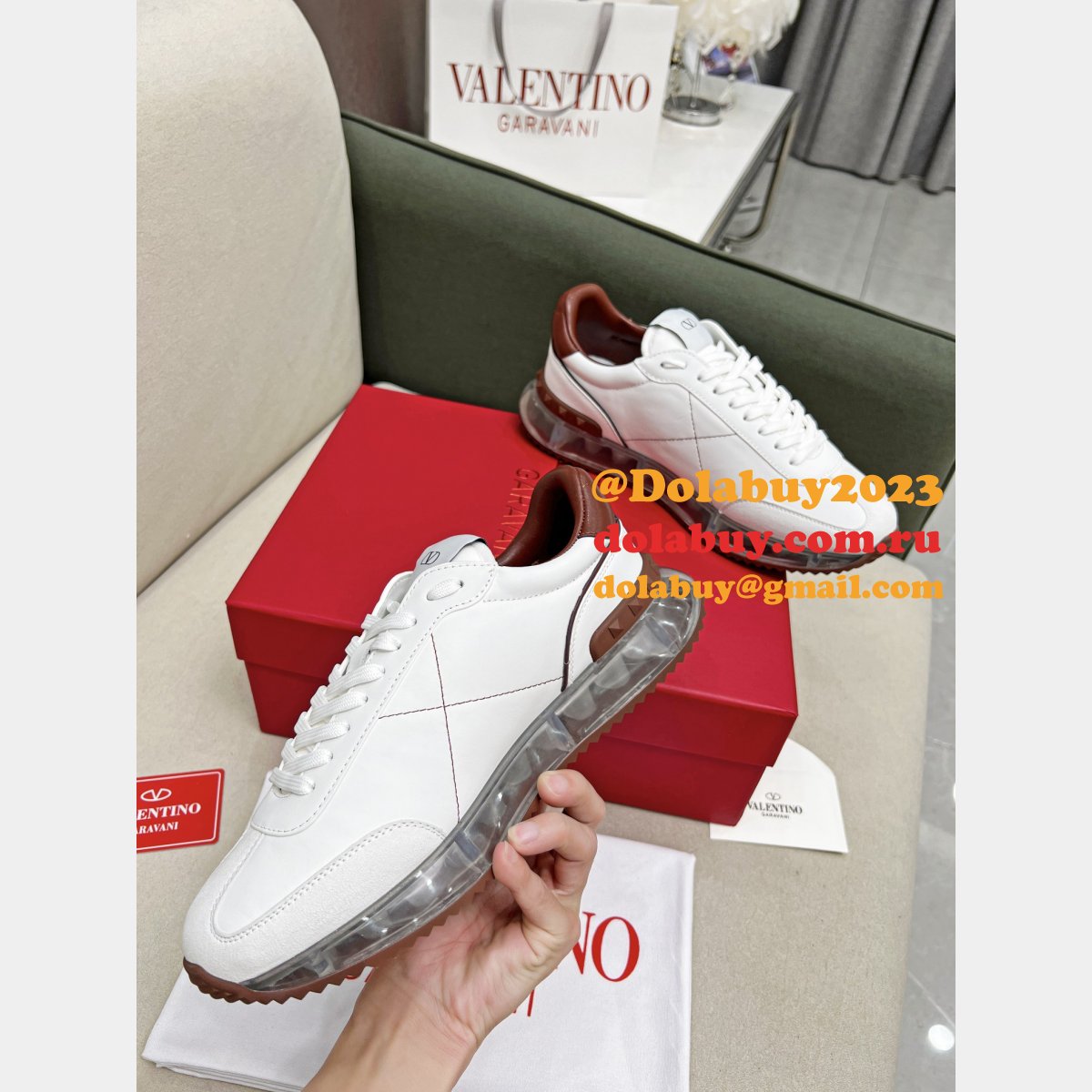 Cheap Valentino Inspired Air Cushion Replica Shoes