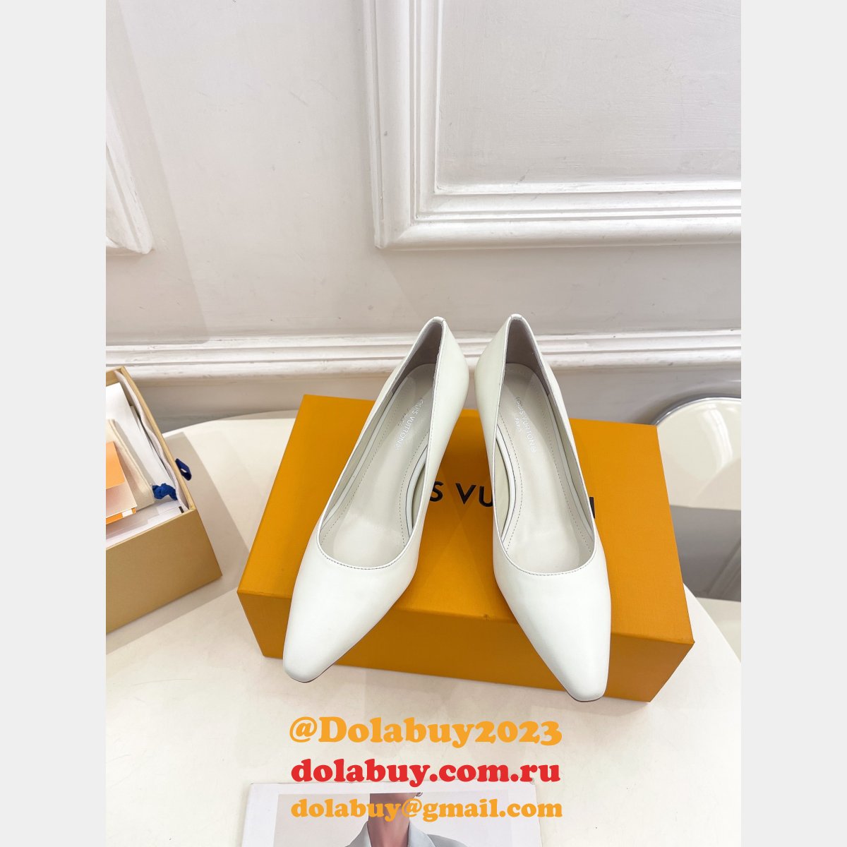 Cherie Heel High quality Louis Vuitton Replica Shoes