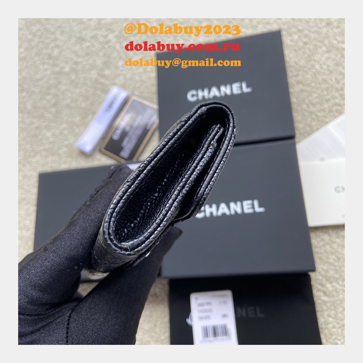 Wholesale CC Best Card Holder A80799 black color