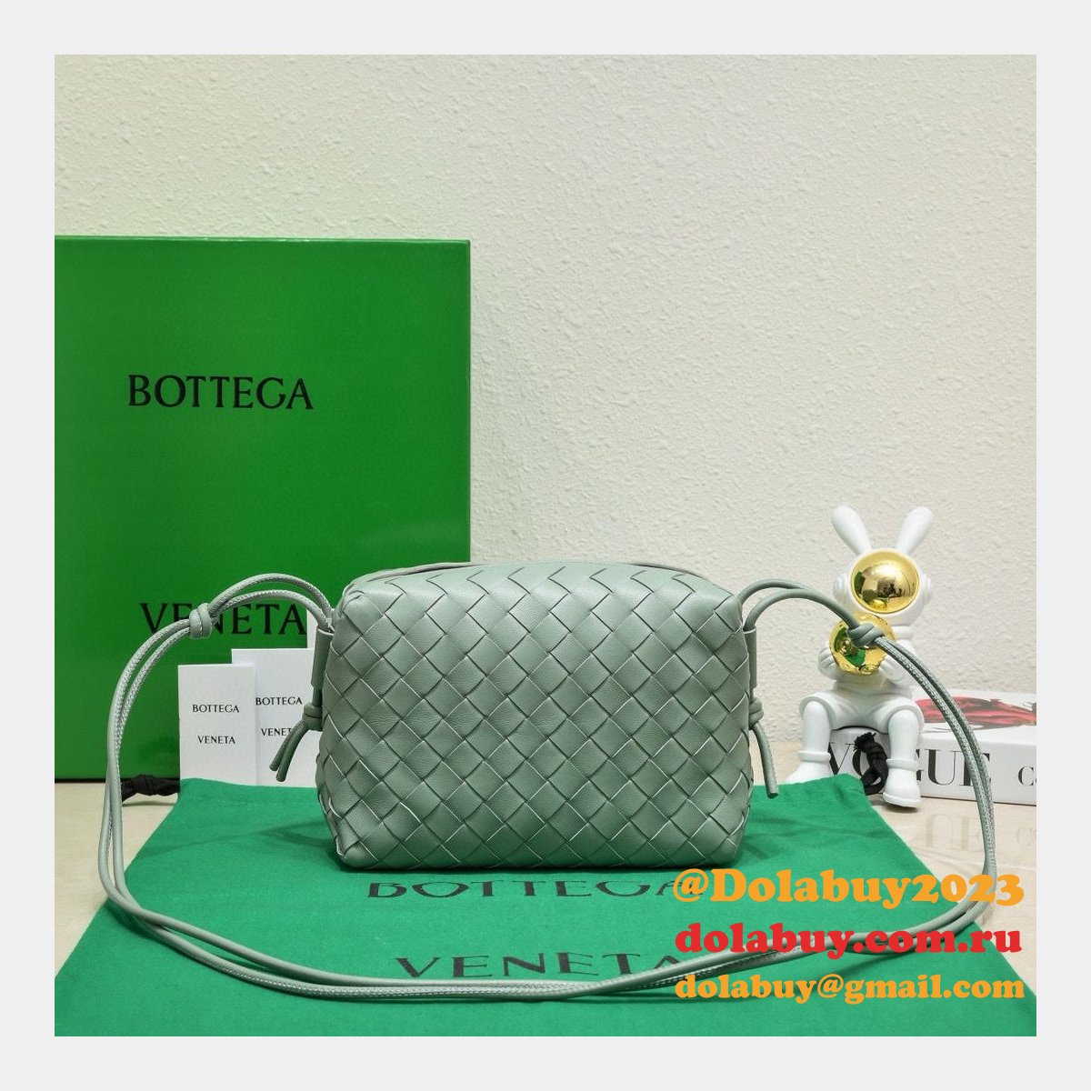 BEST Bottega Veneta Loop Camera Perfect bag 22cm