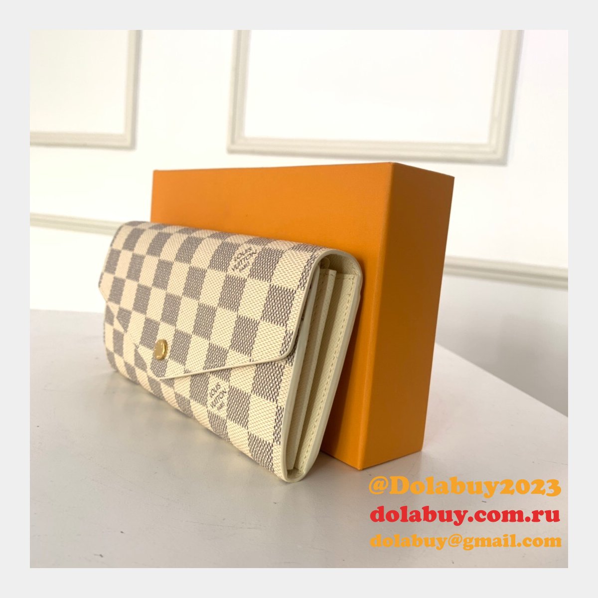 High Quality LV N60114 Damier Azur Canvas