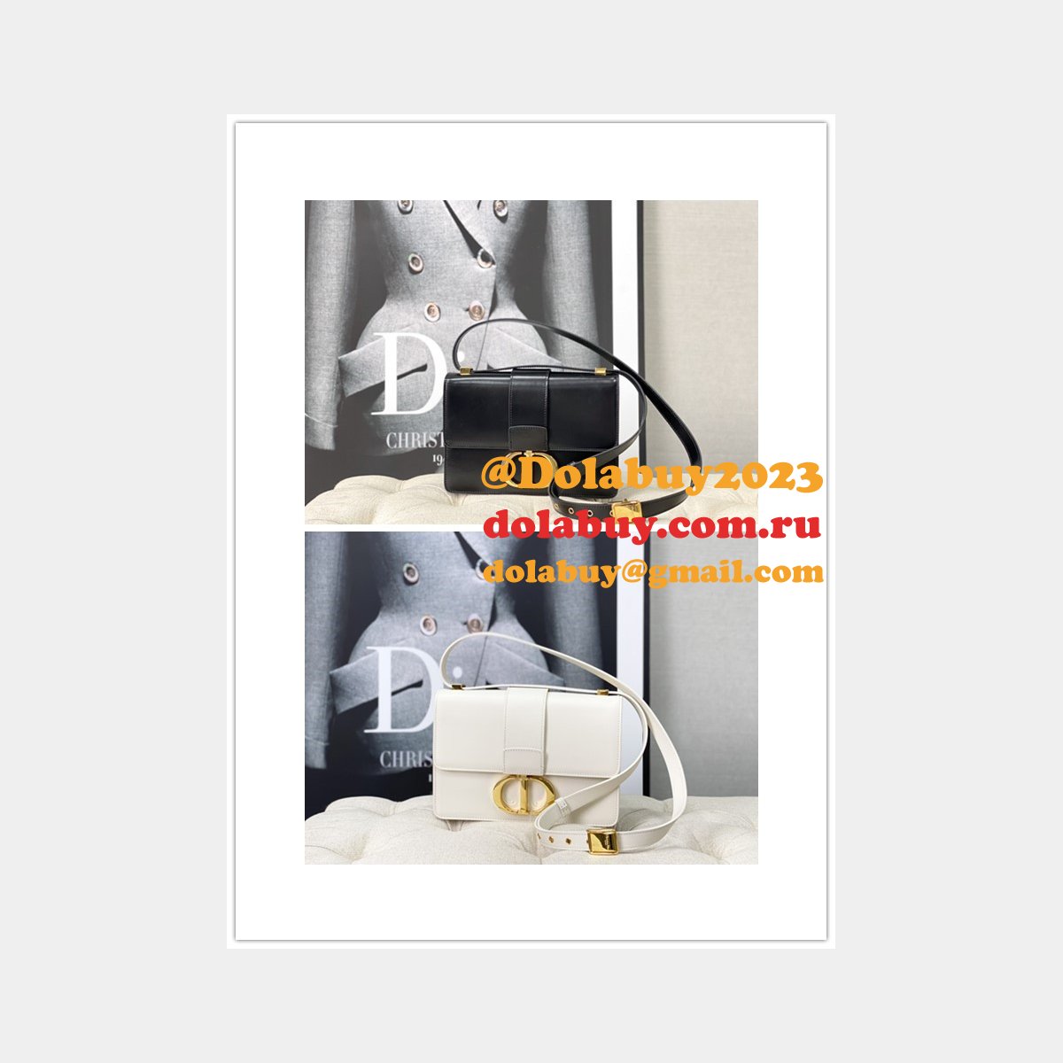 REPLICA DIOR MONTAIGNE 24CM BIG BOX BAG