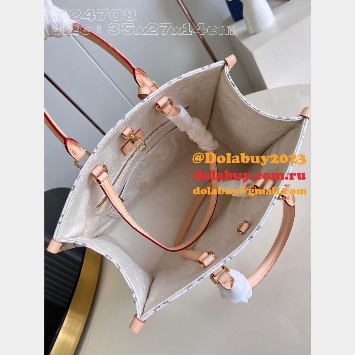 High Dolabuy Replicas OnTheGo MM Monogram Canvas M24708 Louis Vuitton Bag