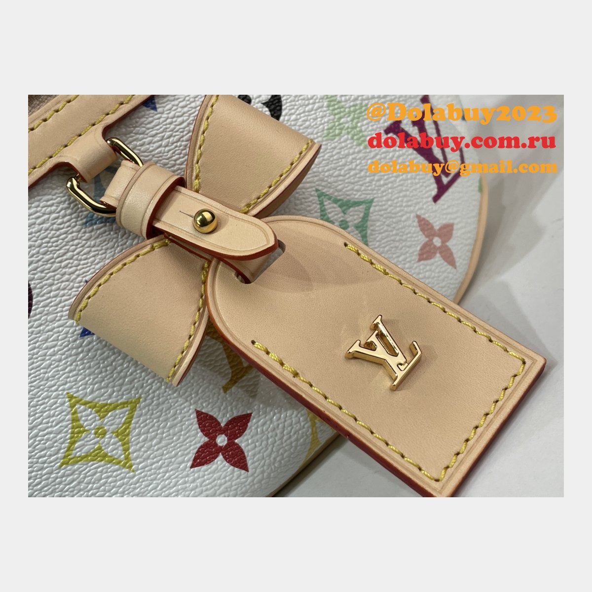 Louis Vuitton LV x TM High Rise Canvas Copy M13660 Women Bag