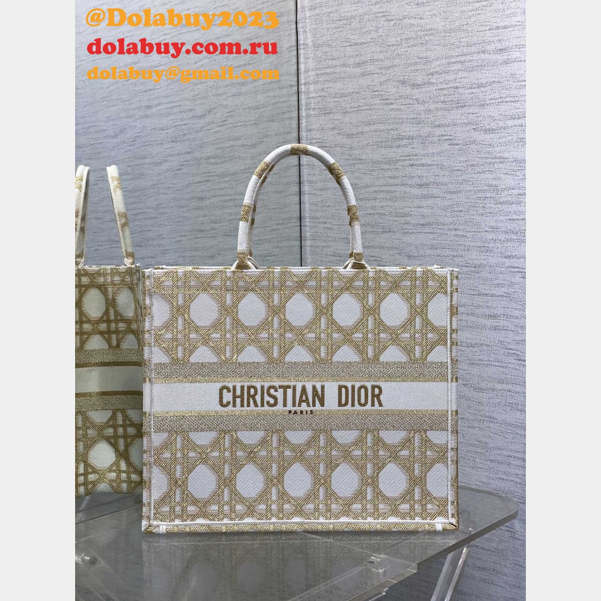 Replica Christian Dior CD Book Tote Inspired Best 1:1 Bag