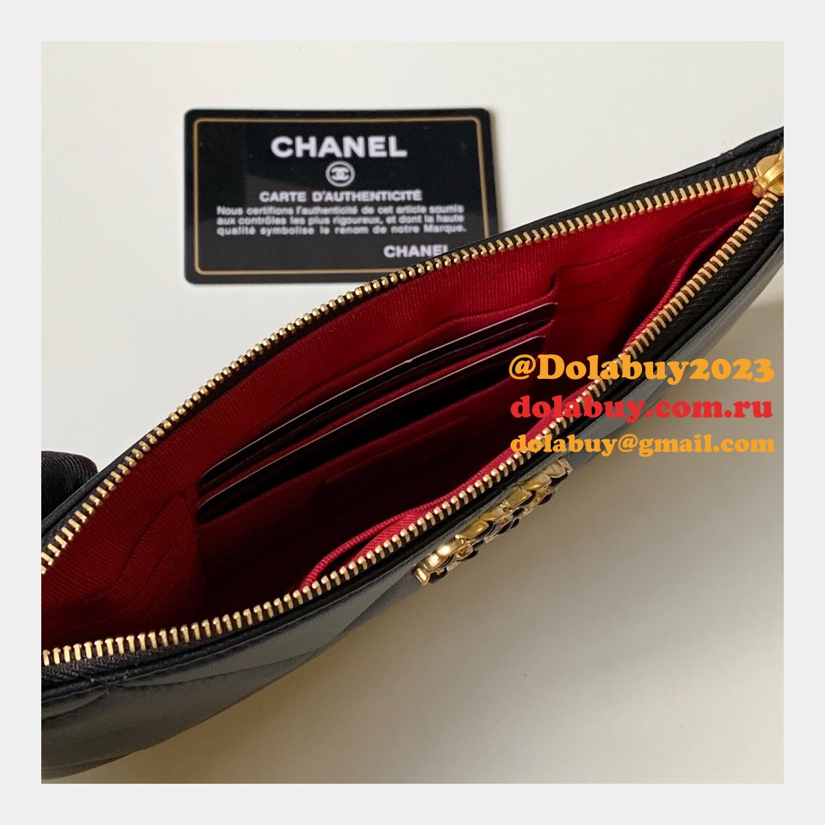 Hot Replica 19 Lambskin Small Pouch AP1059 Bag