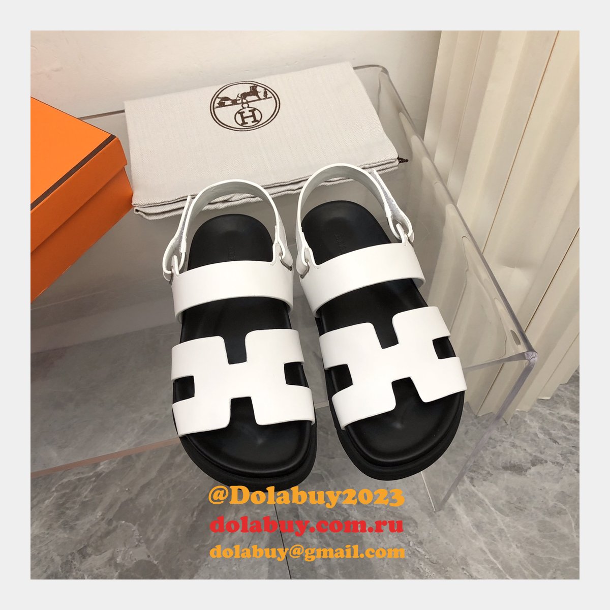 HERMES REPLICA CHYPRE SANDALS 1:1