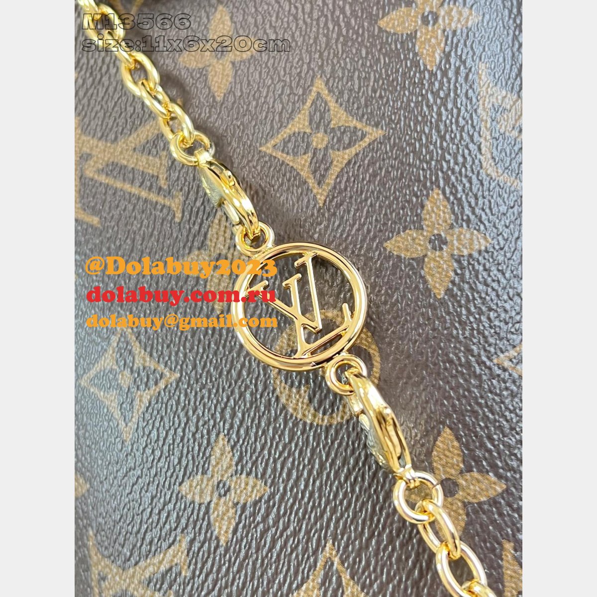 Louis Vuitton Pochette Camille M13566 Luxury Monogram Canvas Brown