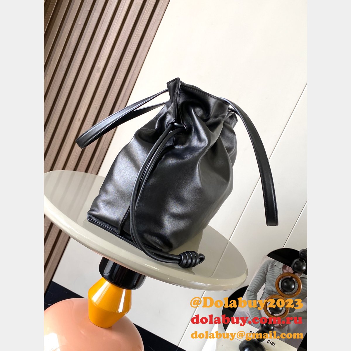 Luxury LOEWE Large Flamenco Clutch In Nappa Calfskin 38cm