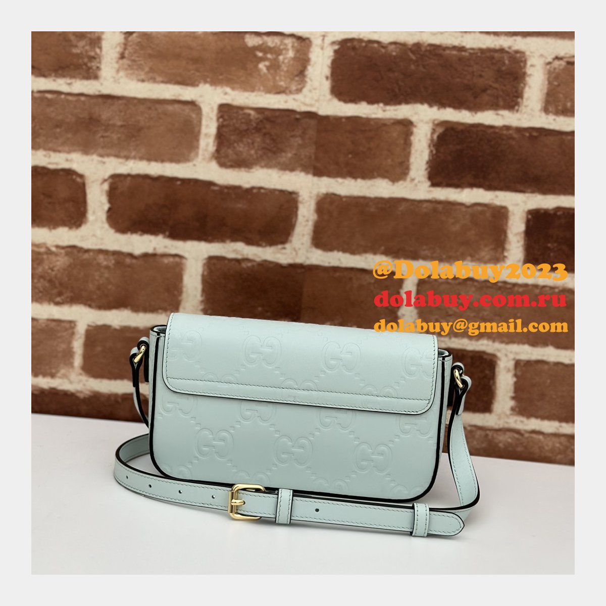gg 1:1 mirror G*u*i super mini shoulder 772794 replicas bag