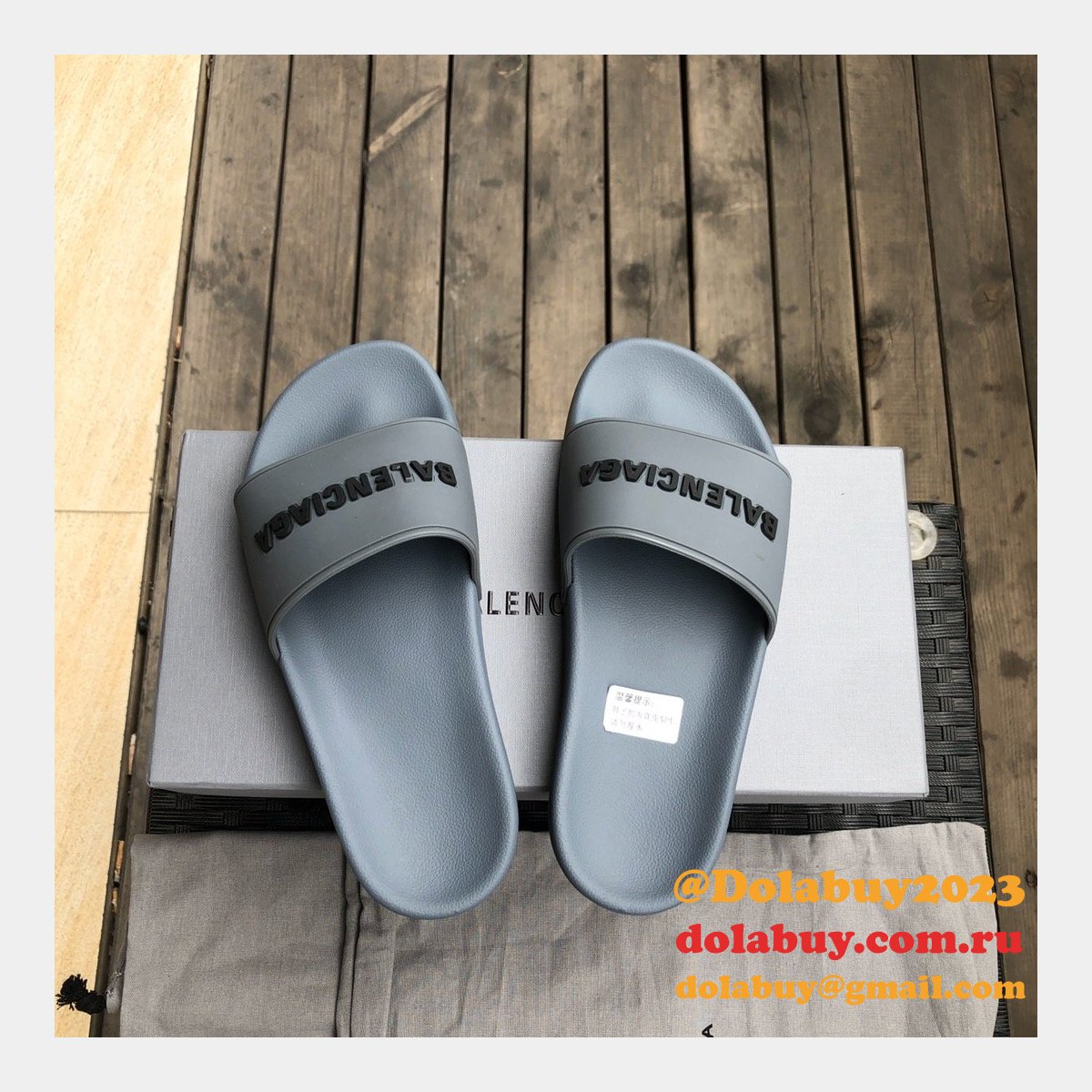 Replica Balenciaga 2020 Rubber Slippers
