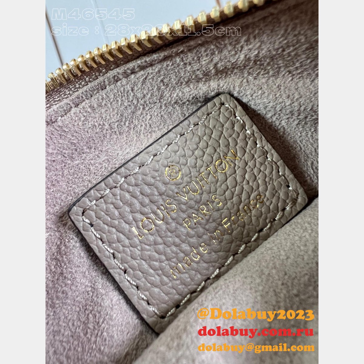 Louis Vuitton M46545 Replica Trianon Monogram Empreinte Bag