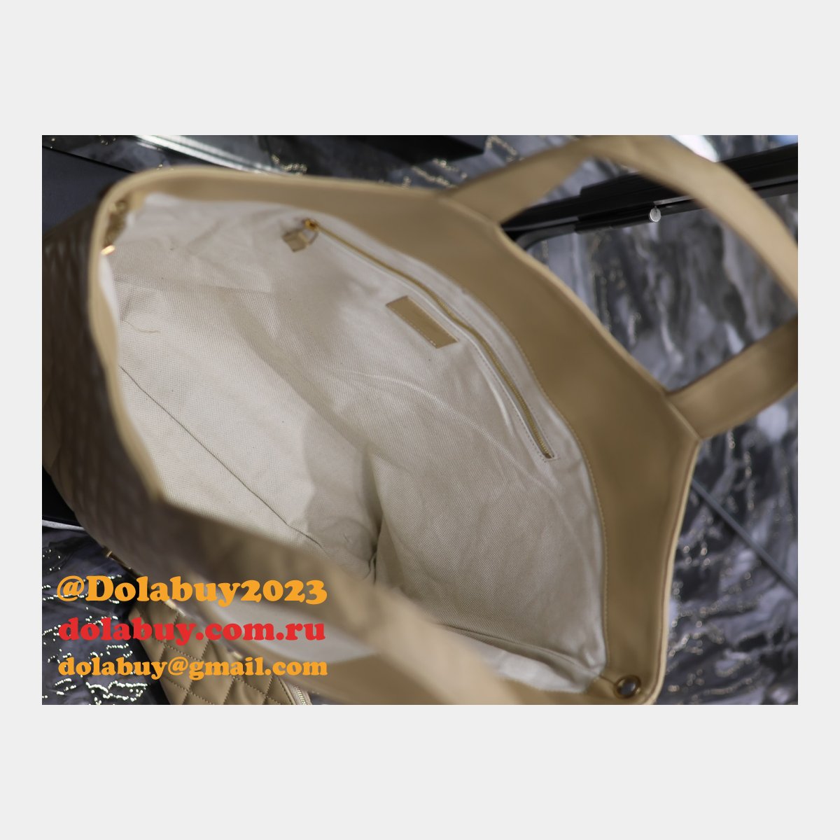 Icare Apricot YSL 698651 1:1 Designer Saint Laurent Replica Bags