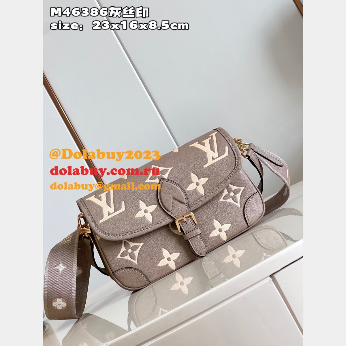 Diane Louis Vuitton Replica Monogram Empreinte M46386 AAA+ Bag