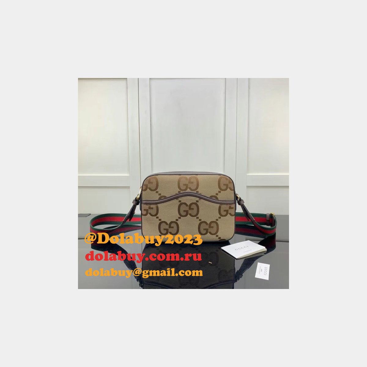 Luxury Gucci Replica 675891 jumbo GG Messenger bag