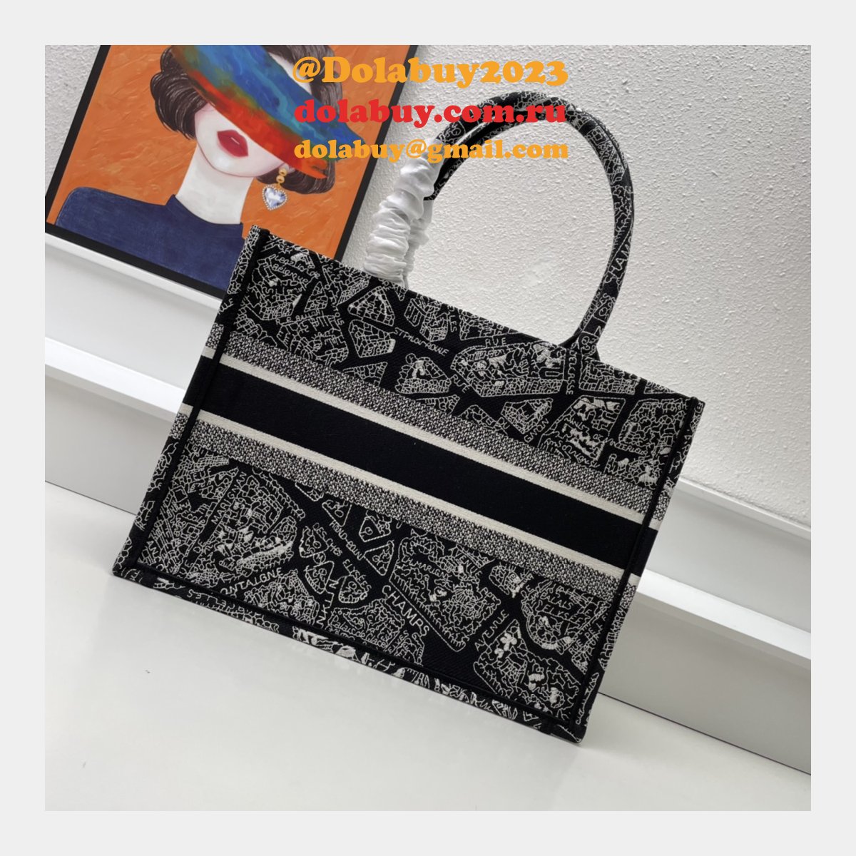 7 Star DIOR BOOK TOTE PERFECT BAG