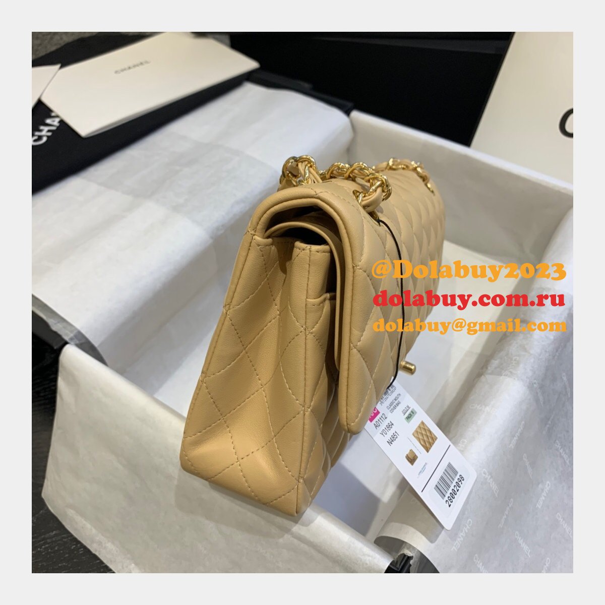 High Quality Replica Lambskin CF1112 Bags 25CM For Sale