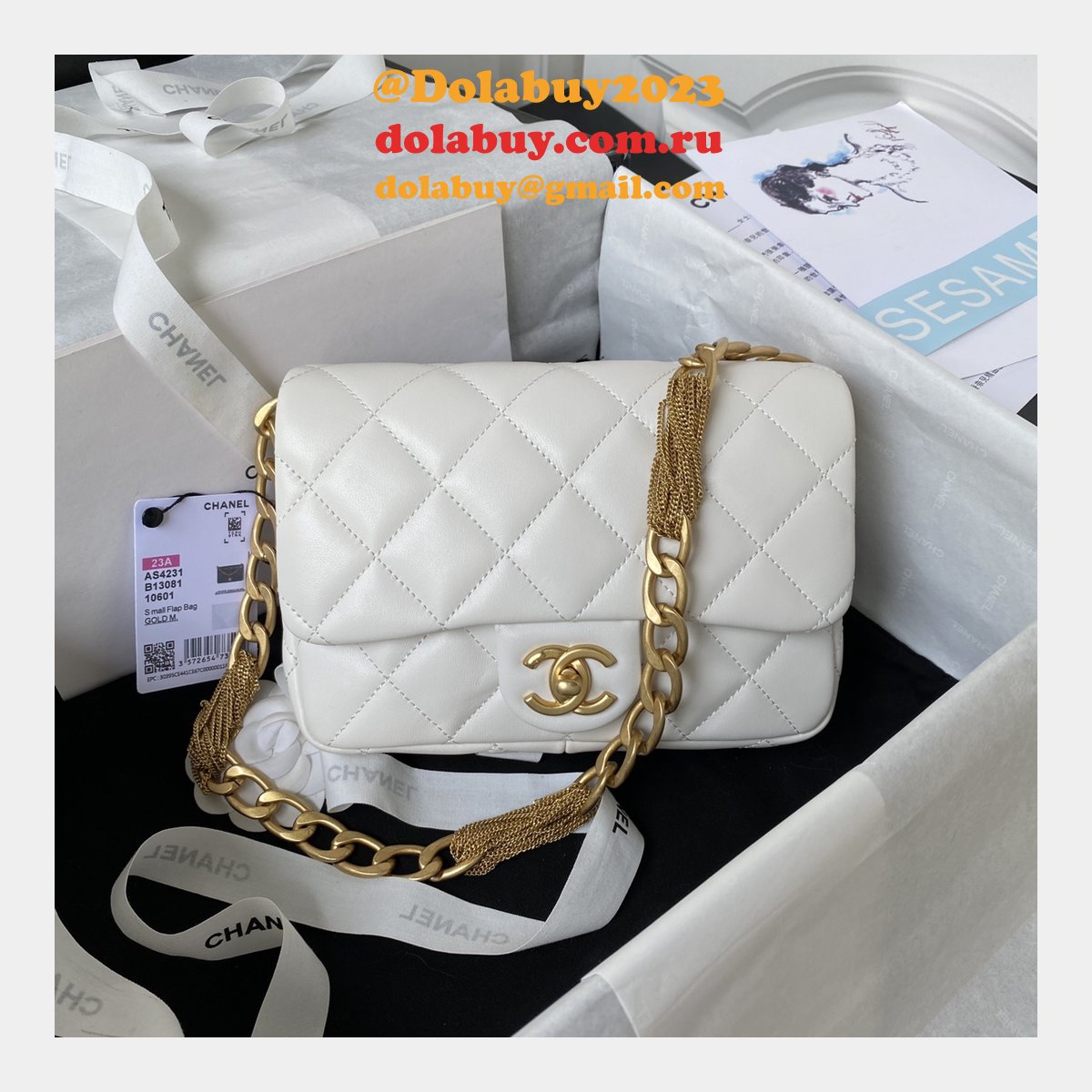 Fashion Buy Multi-function Replica AS4231 Flap Bag