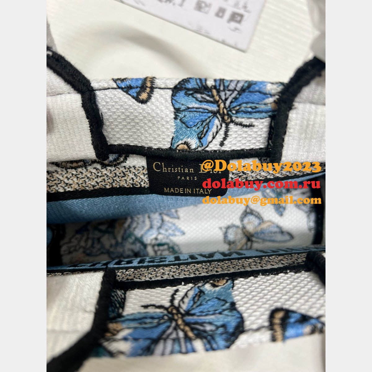 Designer Replica Dior Book Tote 1286/9024 Wholesale Paris Oblique Bag