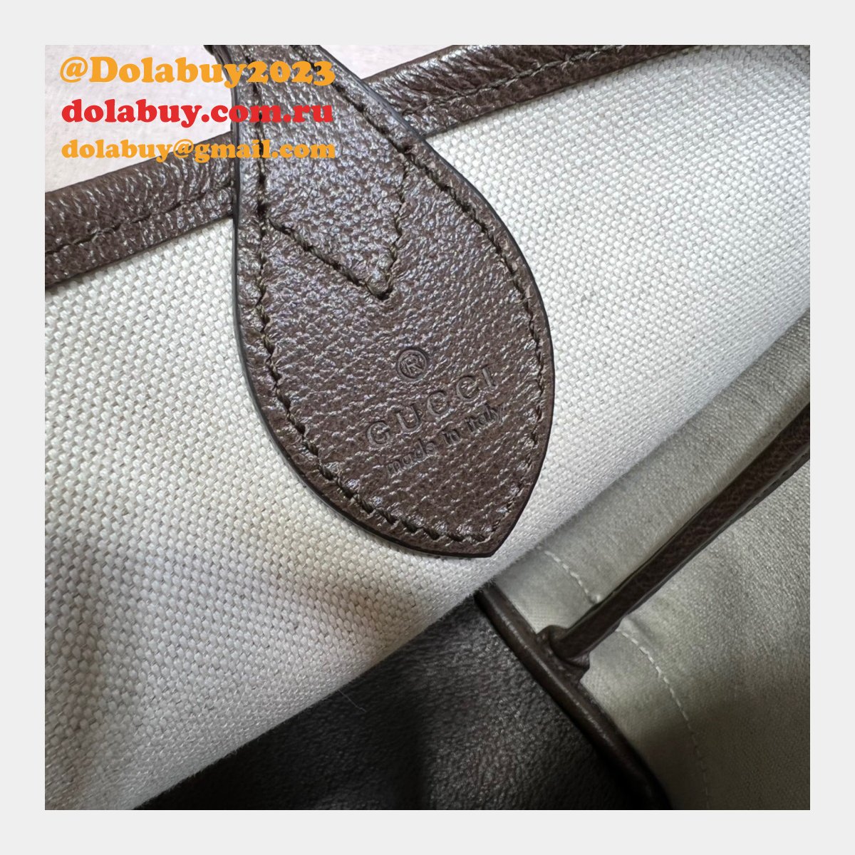 G*u*i cheap 726762 ophidia small tote beige bag