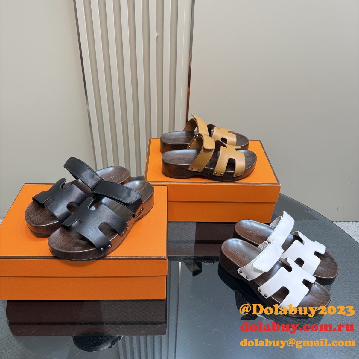 7 Star Fashion Mirror Hermes Chypre Sandal