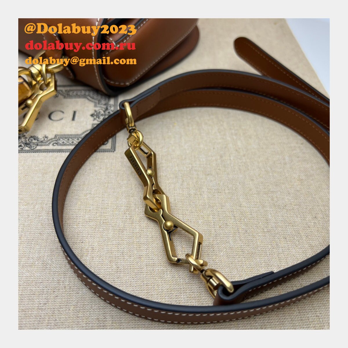 G*u*i bamboo 1947 replica 675797 top handle bag