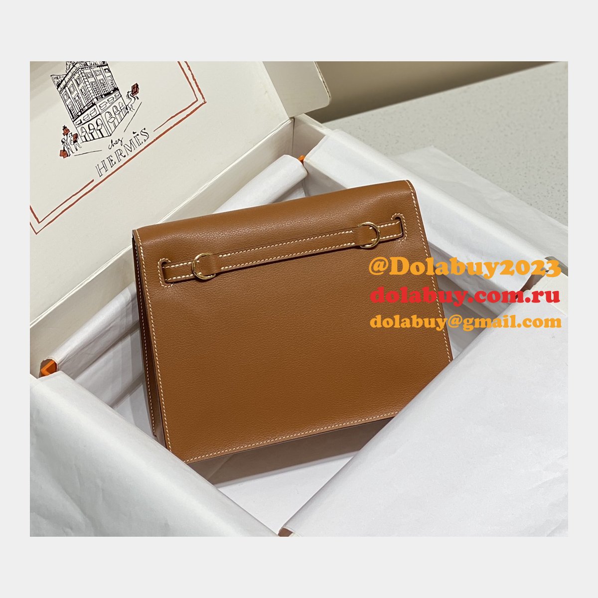Best Replica HERMES KELLY DANSE 1:1 Mirror Bag