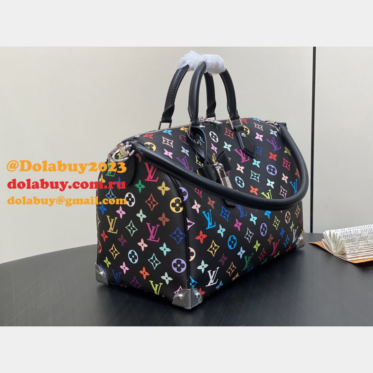 First 2025 Replica Louis Vuitton M13257 LV x TM Speedy Soft 30 Lcons Bags
