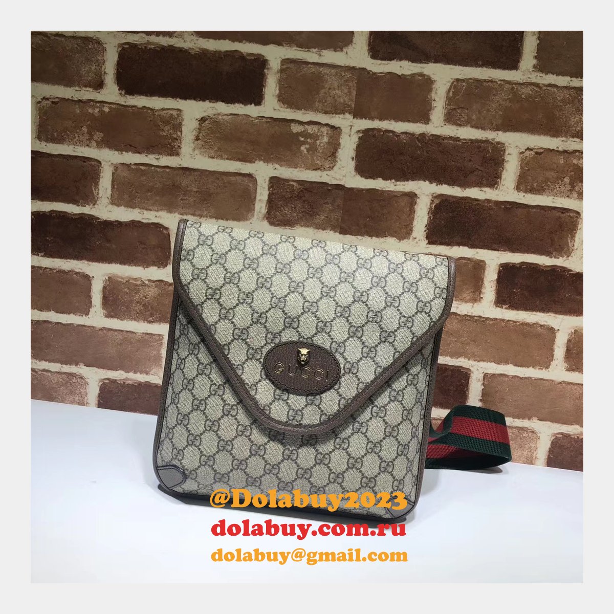 G*u*i high quality 598604 neo vintage gg medium messenger