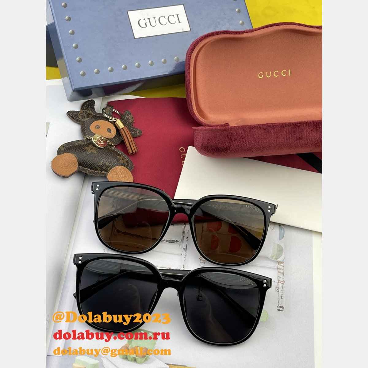 wholesale G*u*i 9807/0242 /g6521/g3369 perfect sunglasses