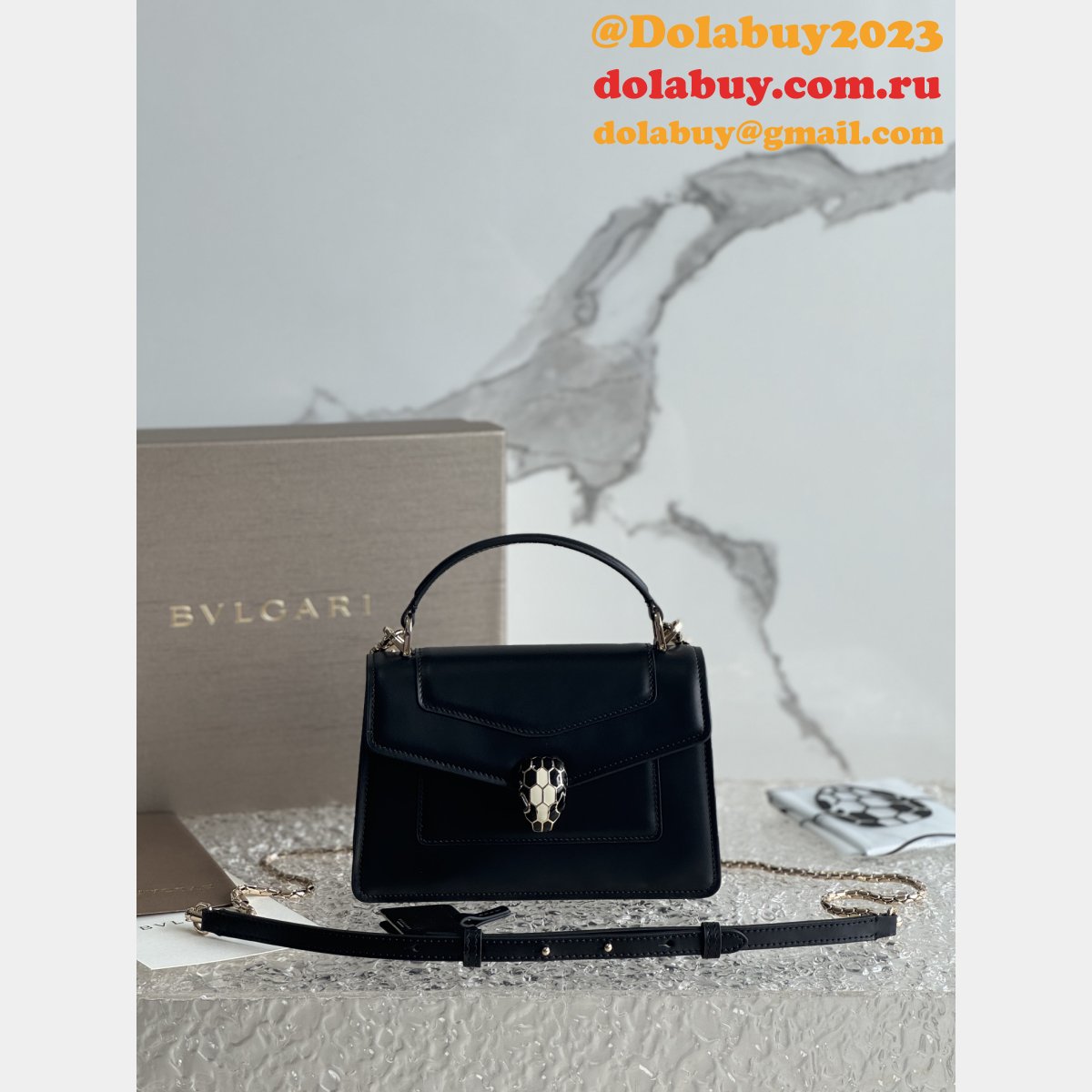 7 Star BVLGARI SERPENTI FOREVER BAG 293666