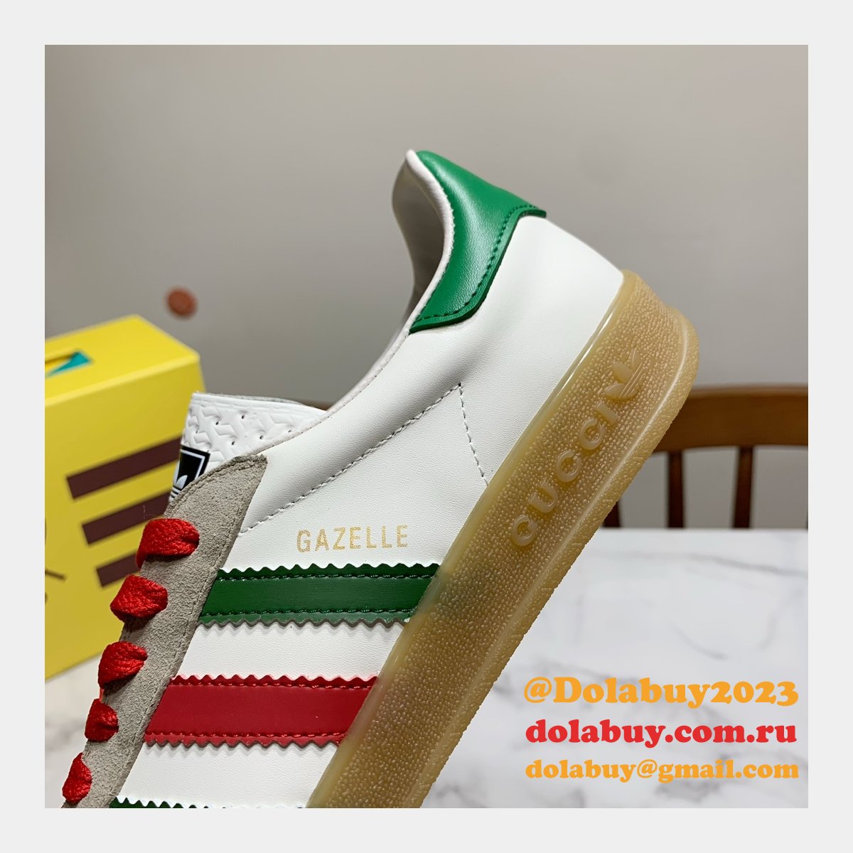 duplicate G*u*i x adidas shamrock joint skate men/women shoes