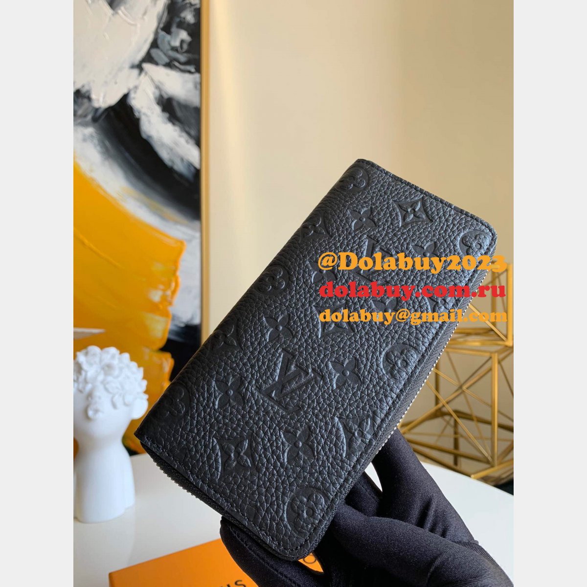 Luxury M69047 Louis Vuitton Zippy Vertical Wallet Taurillon Monogram