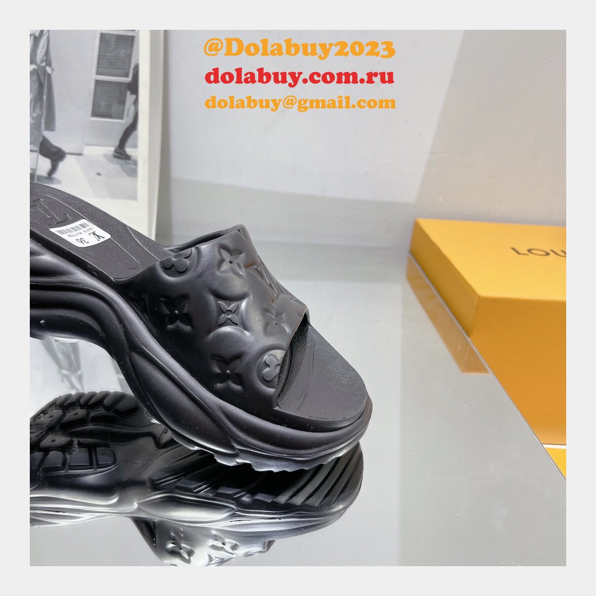 The Best Quality Waterfront Replica Louis Vuitton Shoes