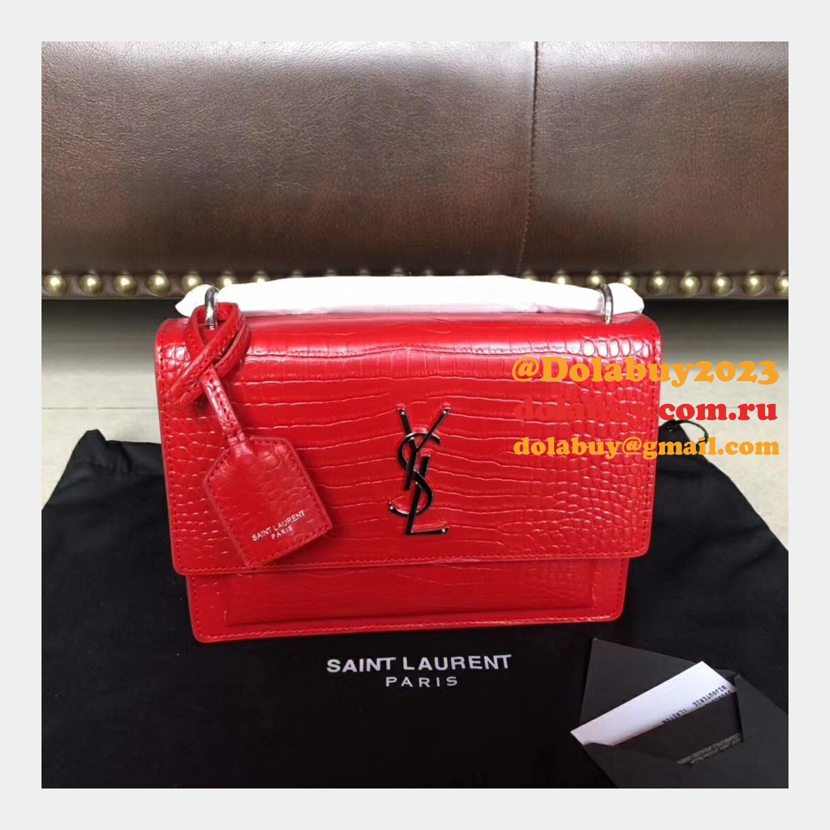 Ysl Wholesale Saint Laurent 22CM niki chain shoulder bag