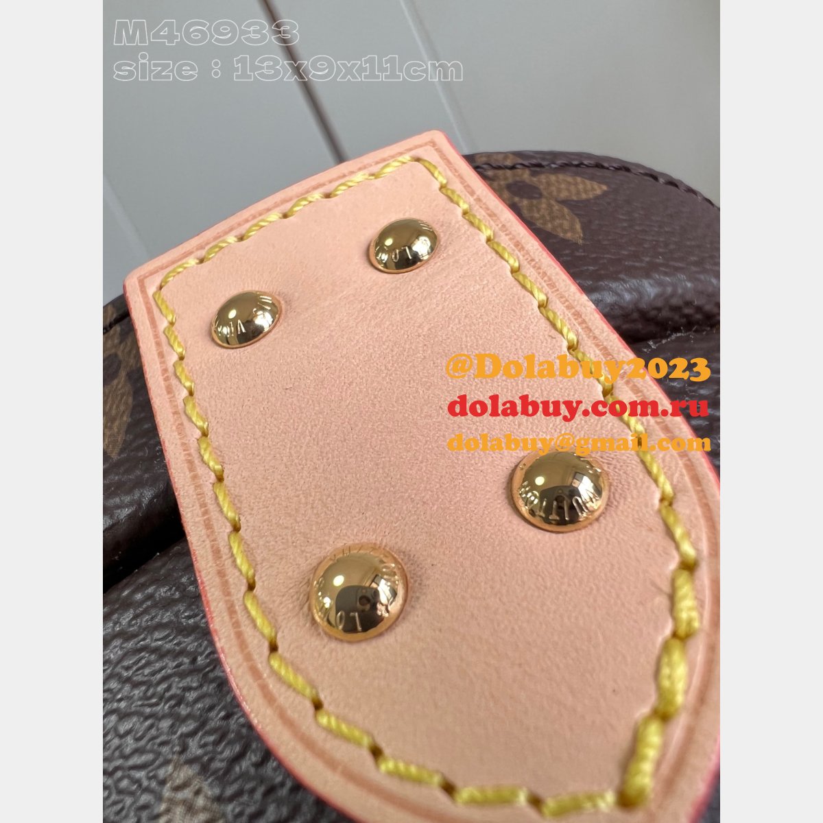 Fashion Louis Vuitton M46933 Scott Monogram 1:1 Mirror Bag