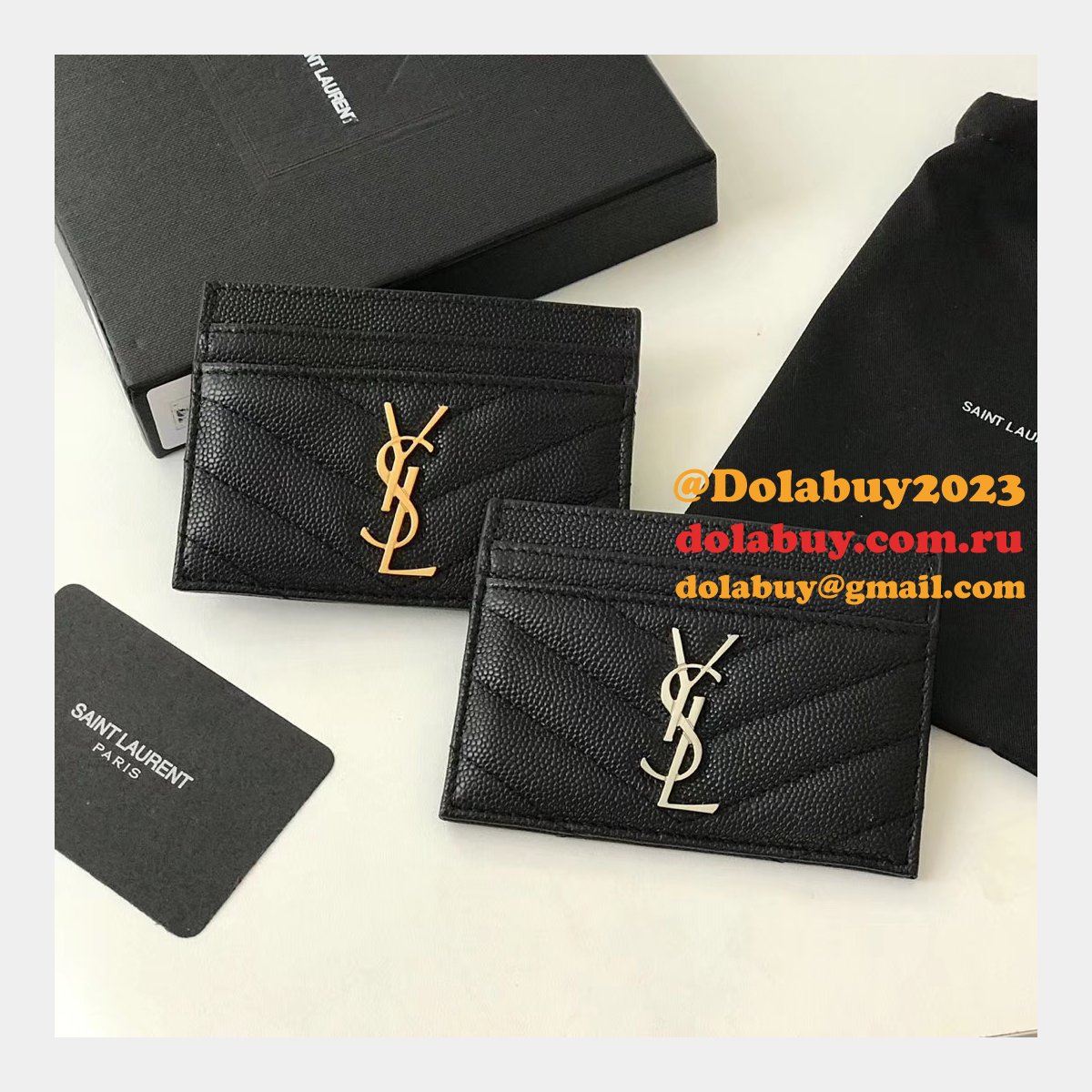 Top Quality Saint Laurent Wallets & Cardholders