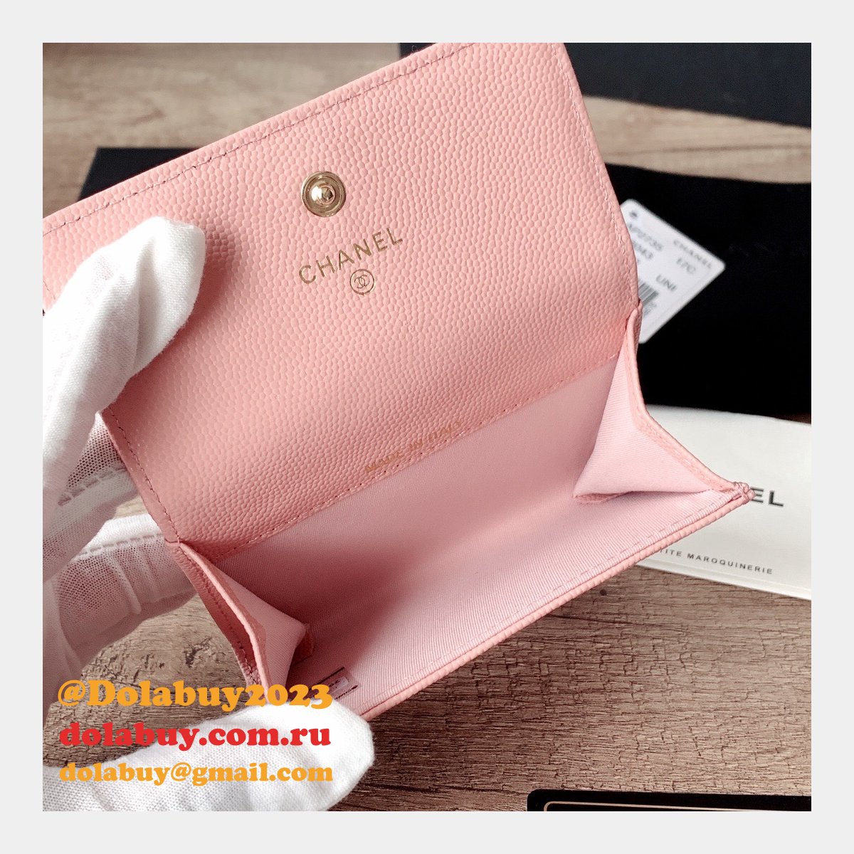 Copy AP2735 AAA Quality Replica Flap Card Holder