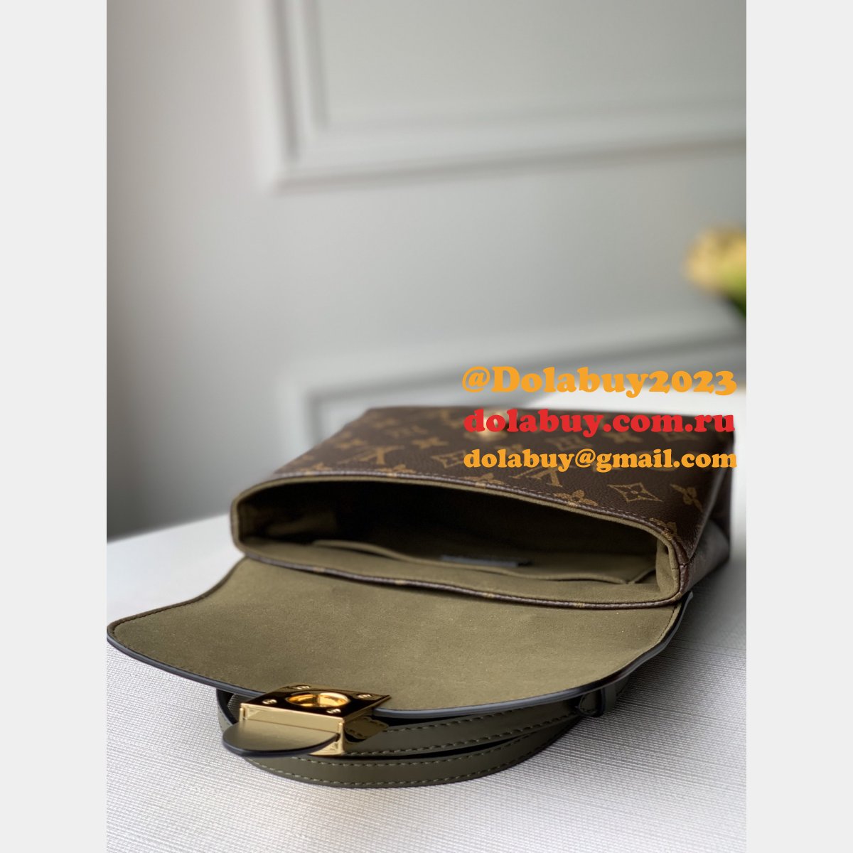 Louis Vuitton Locky BB Monogram Canvas Green M44797 AAA+ Bag