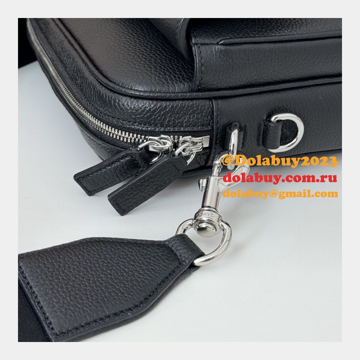 G*u*i knockoff small crossbody 816751 black perfect bag