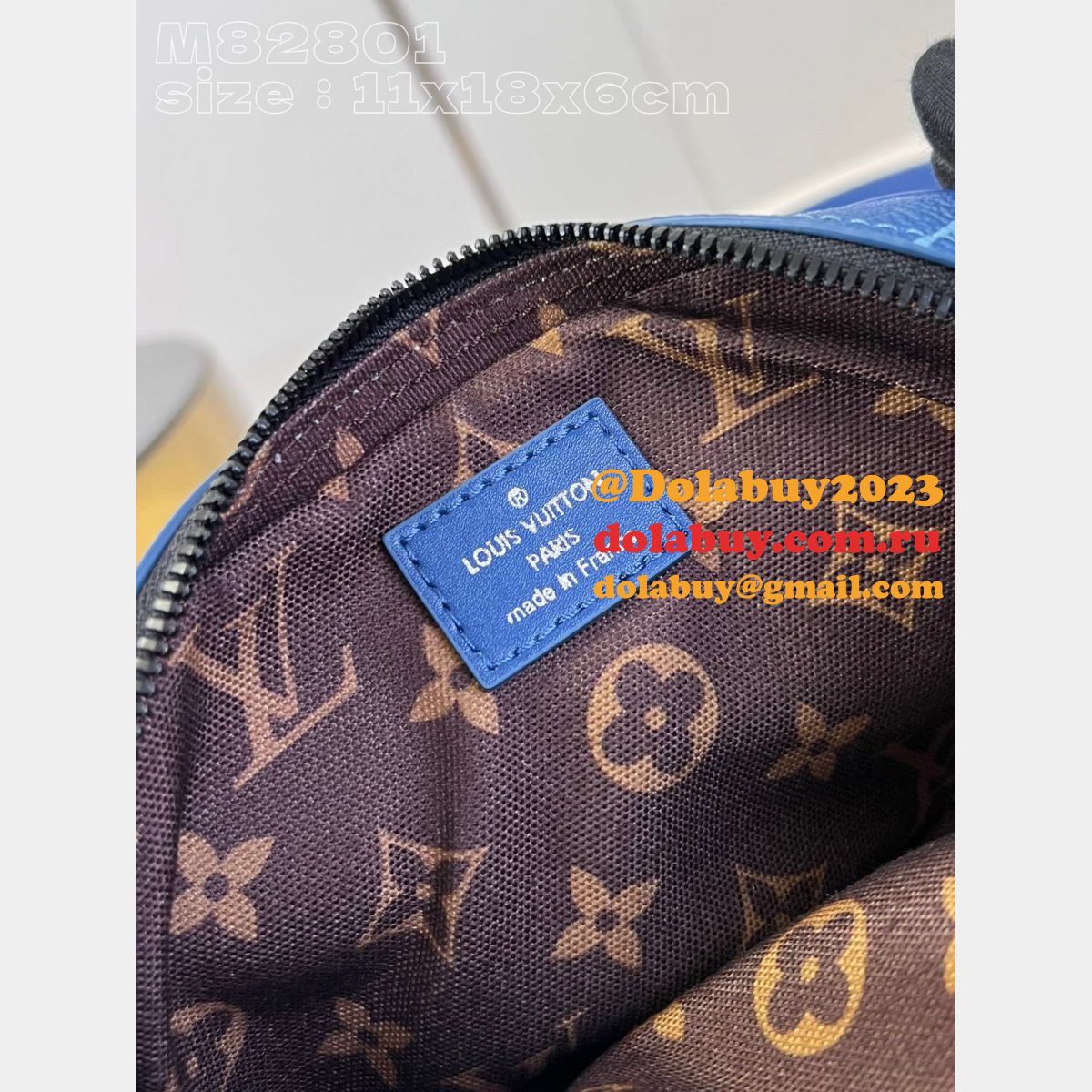 Best Nano Alpha Monogram M82801 Men Louis Vuitton Replica Bags