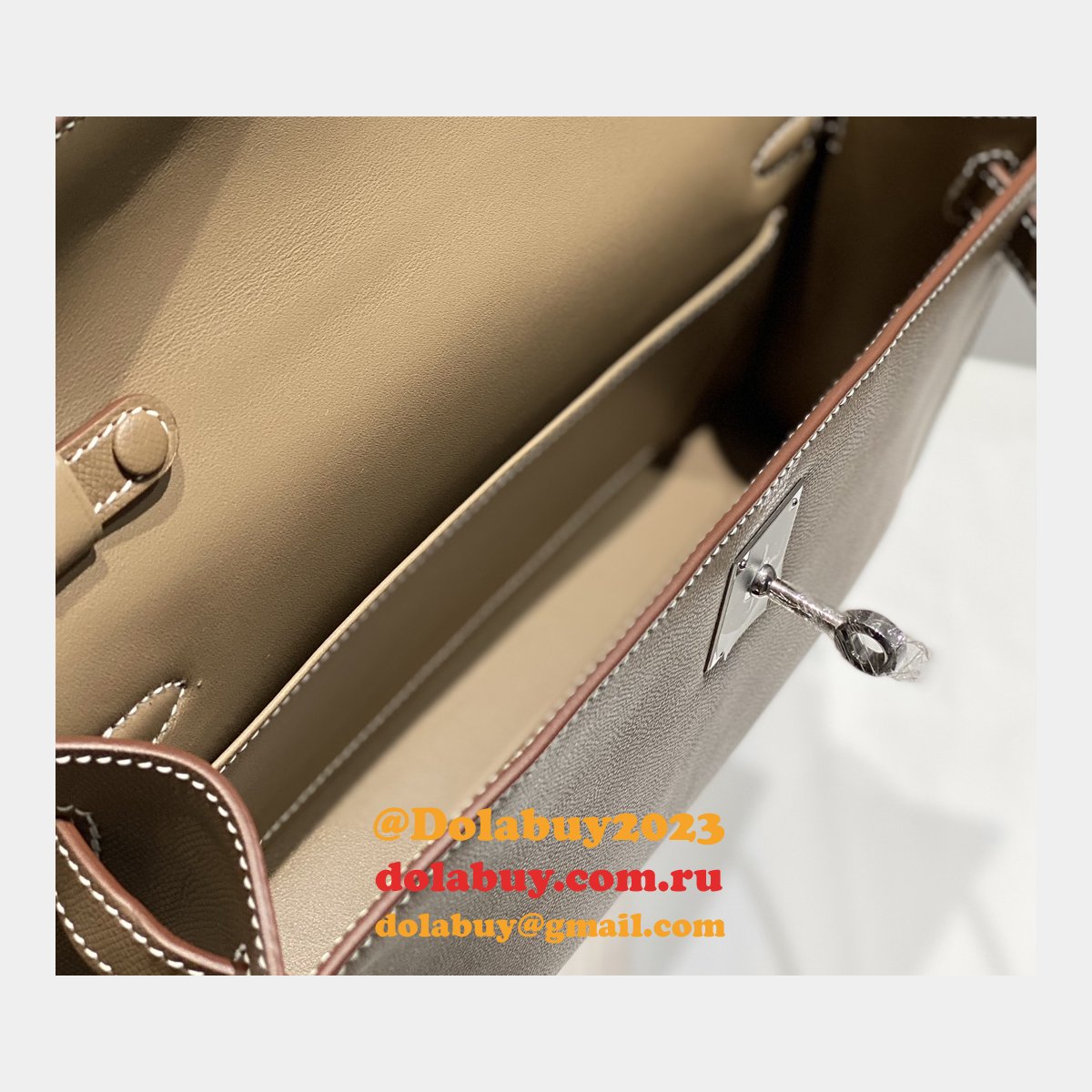 Luxury hermes kelly elan Customized Madame BAG