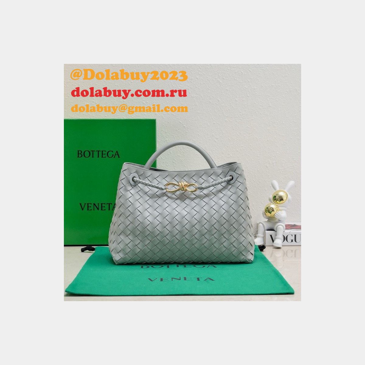 Luxury BOTTEGA VENETA ANDIAMO 8463 32CM HADNBAG