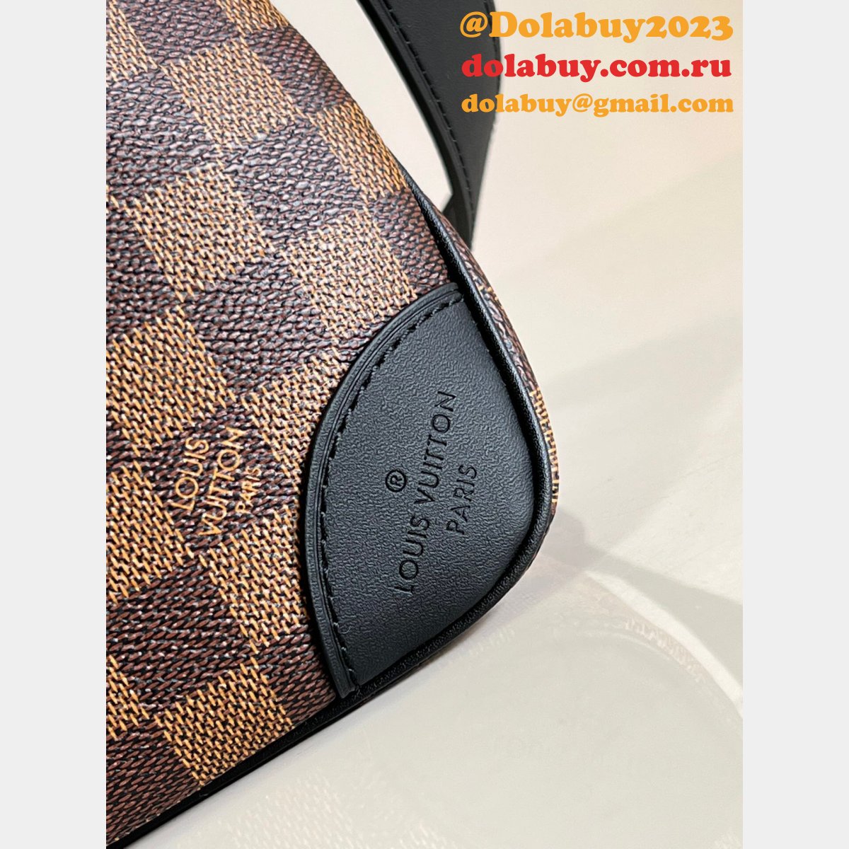 Luxury Louis Vuitton Wholesale N50062/M45355 Odéon MM Monogram Coffee Plaid
