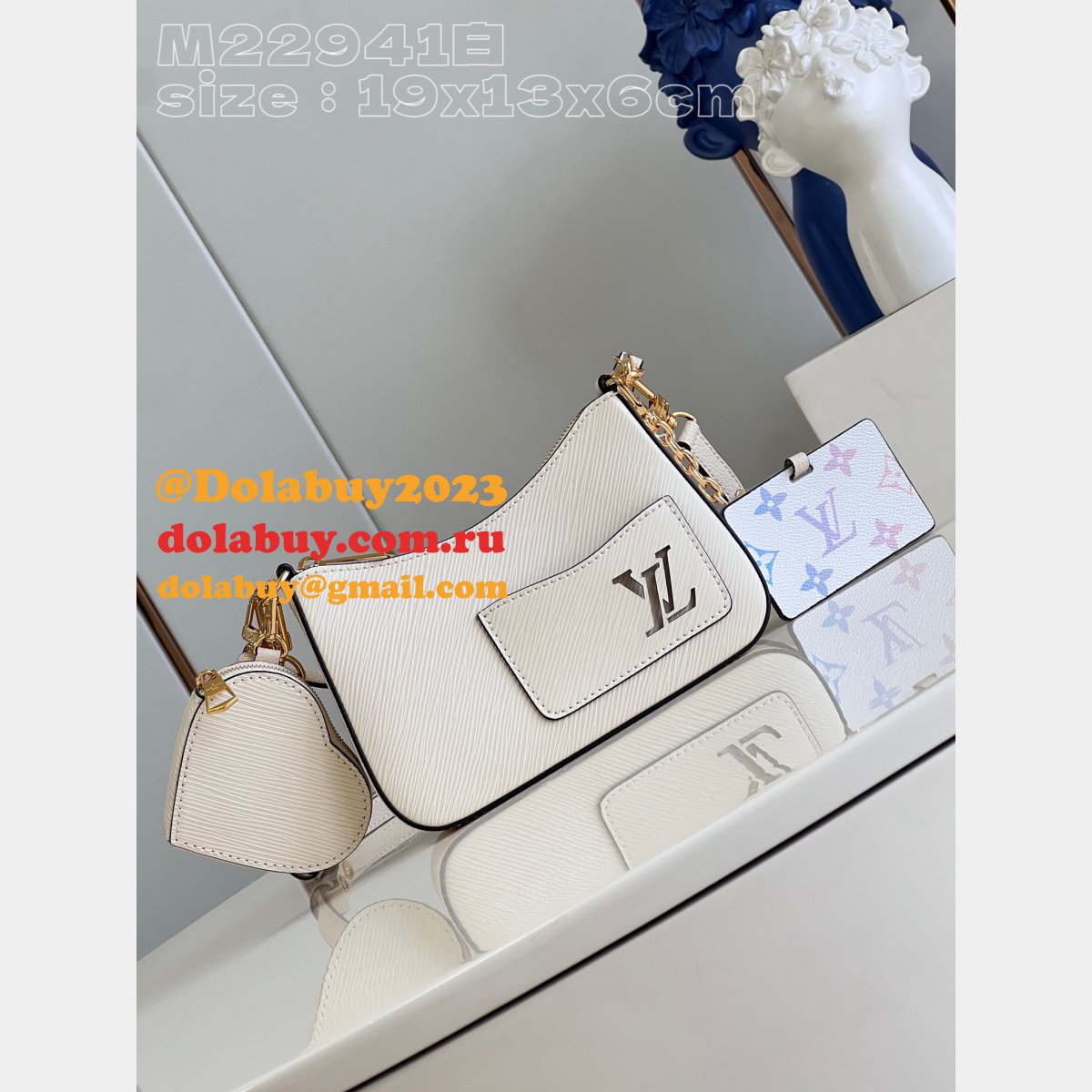 Marellini Epi M22941 Perfect Knockoff Louis Vuitton Shoulder Bag