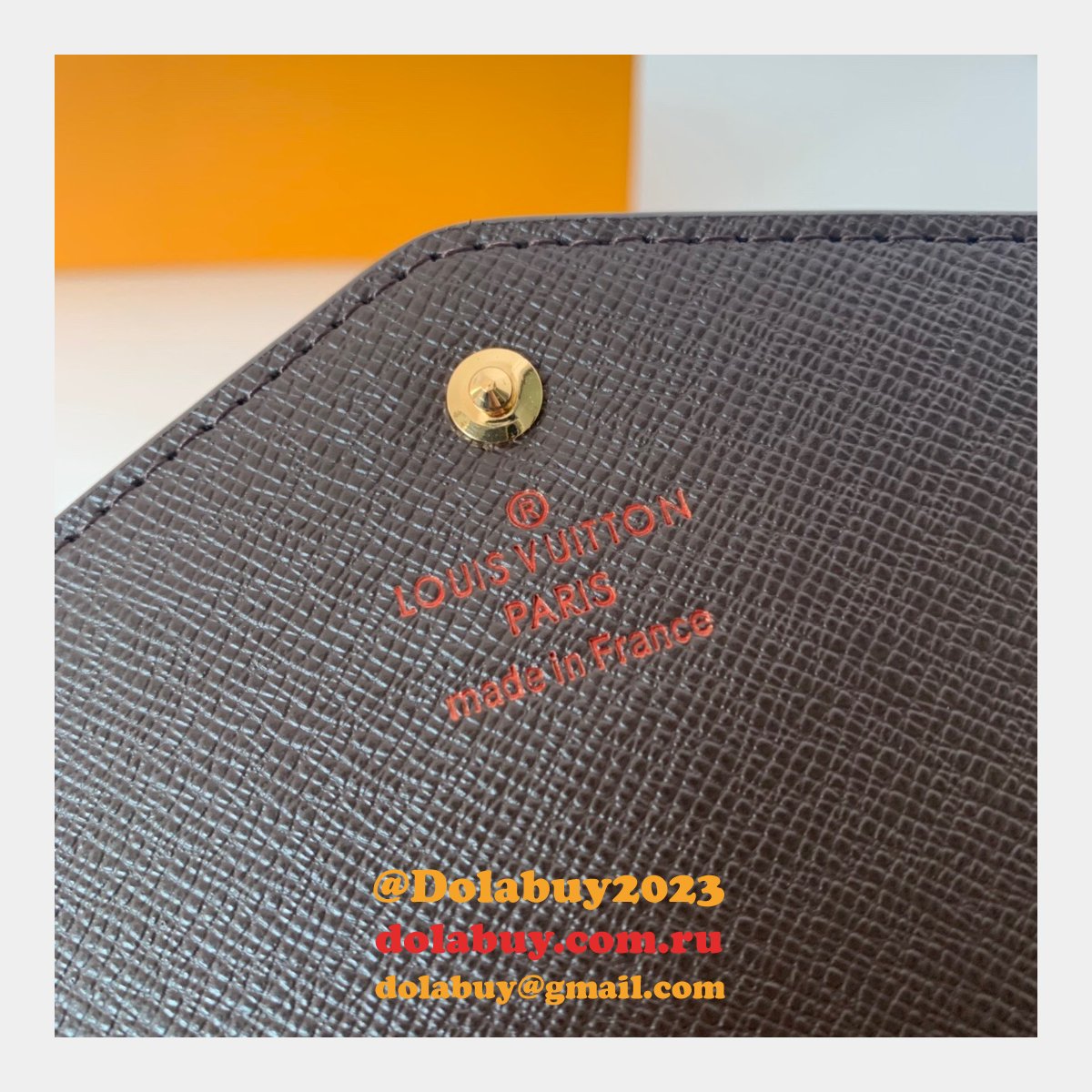 AAA+ LV N60114/N63209 Sarah Wallet Damier Ebene