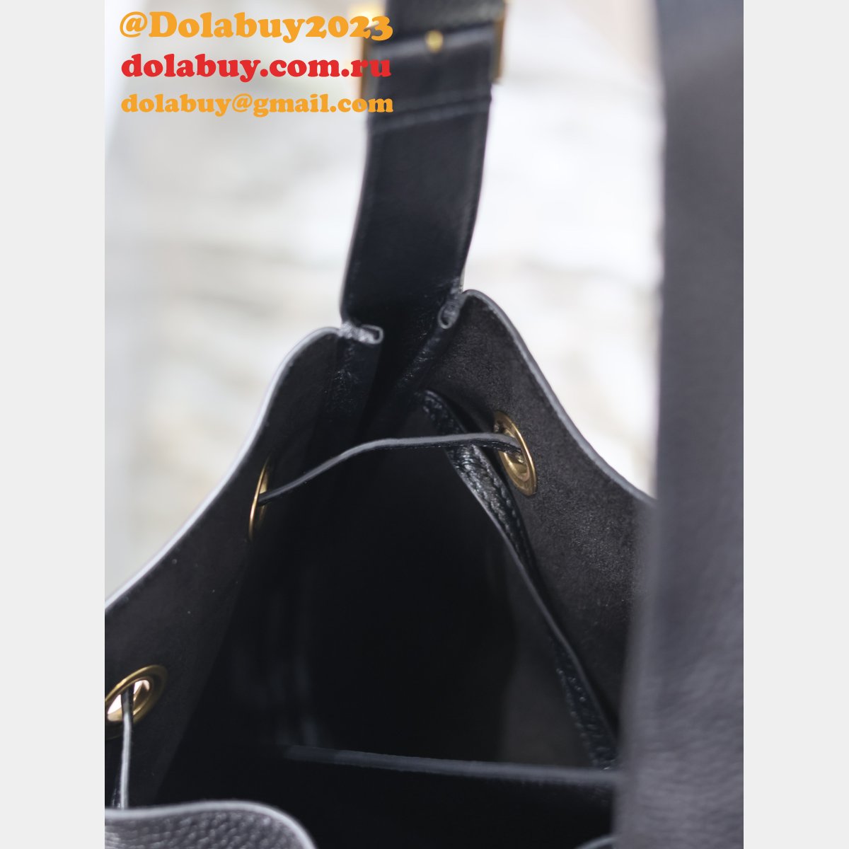 Saint Laurent 796626 Black Hobo Replica Inspired Online Store