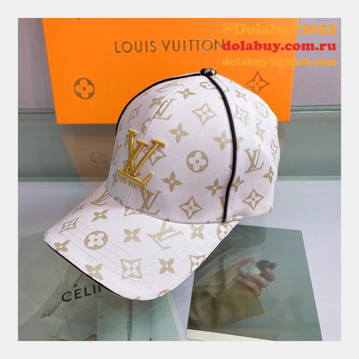 Top louis vuitton hats cheap High Quality