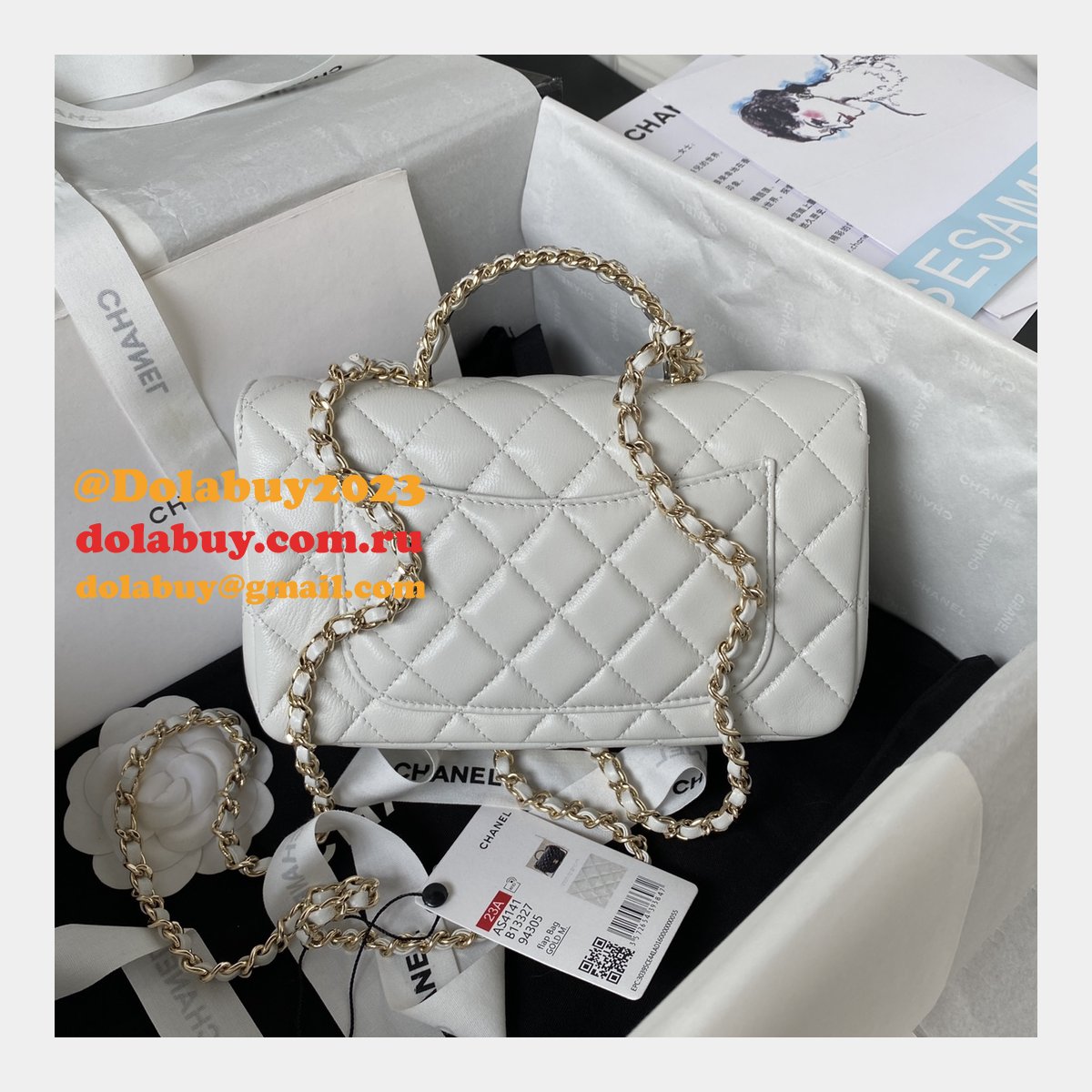 Designer New Replica AS4141 Beloved Flap Shoulder Bag